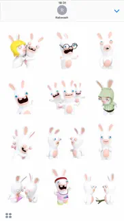How to cancel & delete rabbids stickers 3