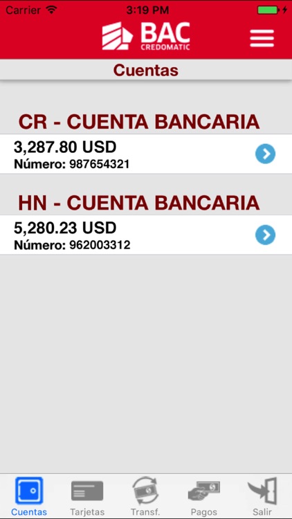 Banca Móvil BAC Credomatic