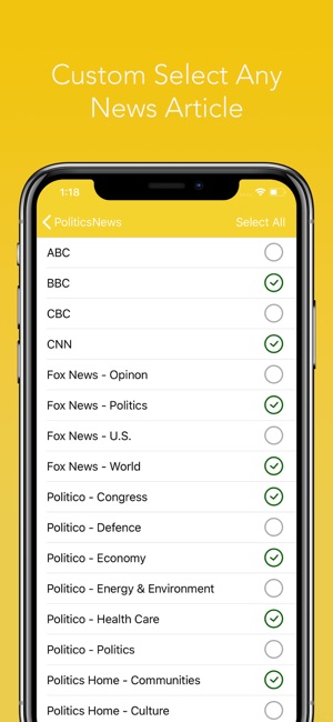 Politics News Pro - RSS Reader(圖4)-速報App