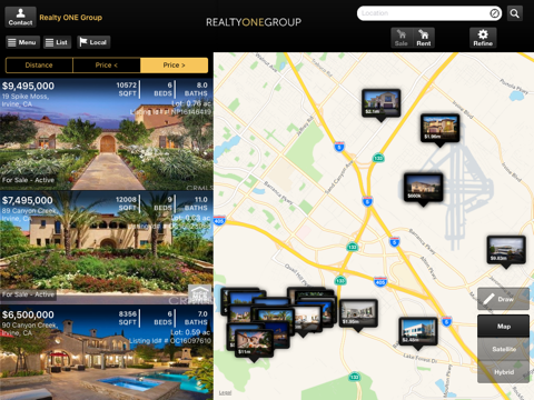 Realty ONE Group - Search Homes for Sale for iPad screenshot 2