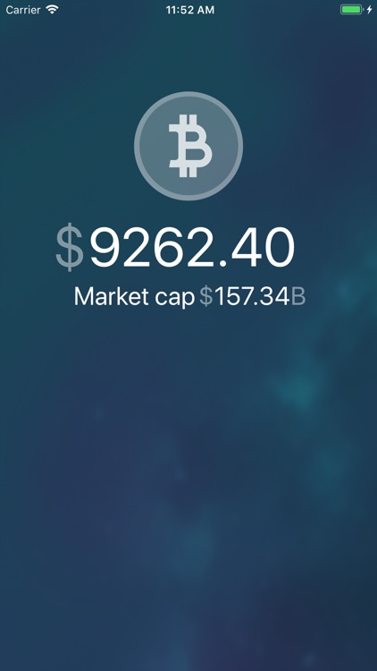 Bitcoin Price Clock