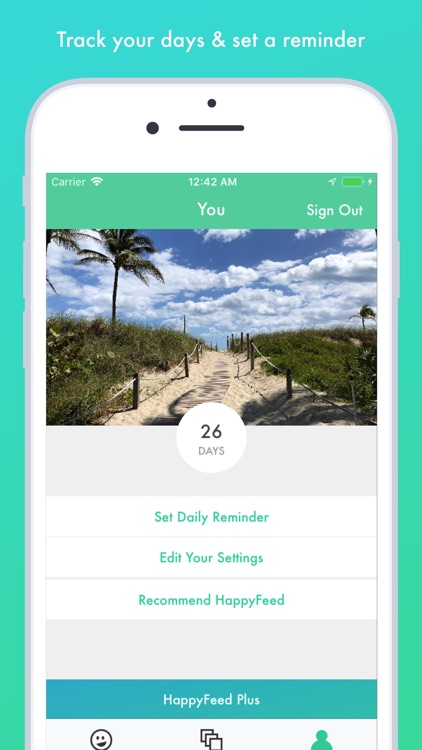 HappyFeed - Gratitude journal screenshot-4