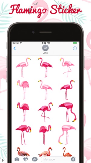 Flamingo FlamMoji Stickers Pack(圖1)-速報App