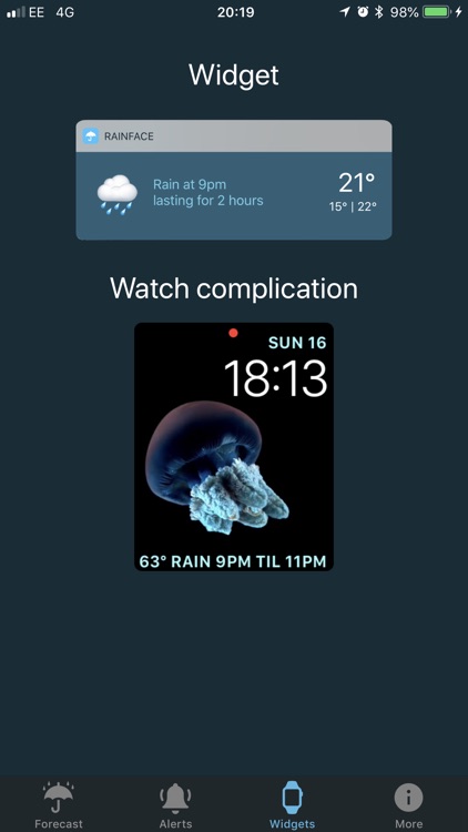 RainFace - Rain Alarms screenshot-3