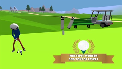 Stickman 3D Golf screenshot 4