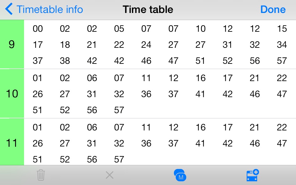 PATA-PATA TimeTable screenshot 4