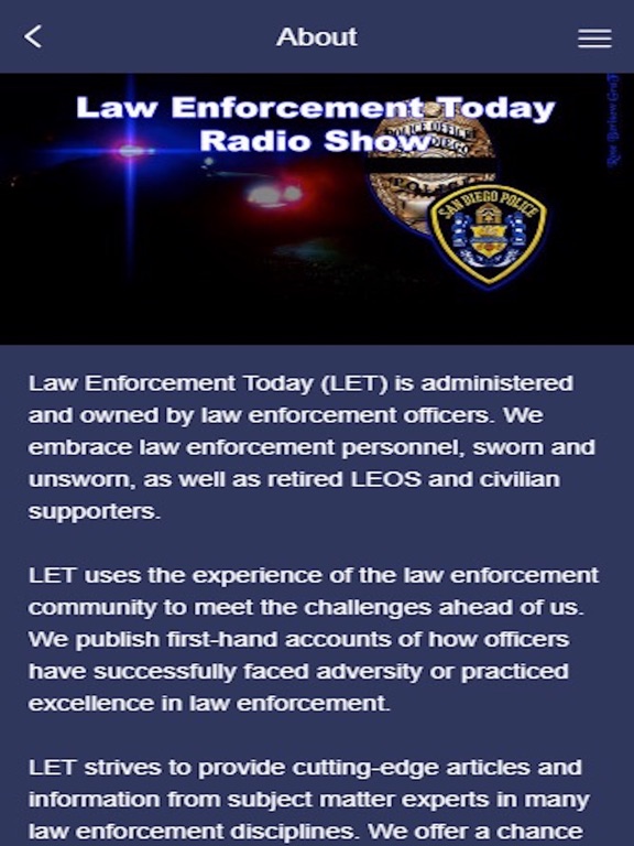 Screenshot #5 pour Law Enforcement Today