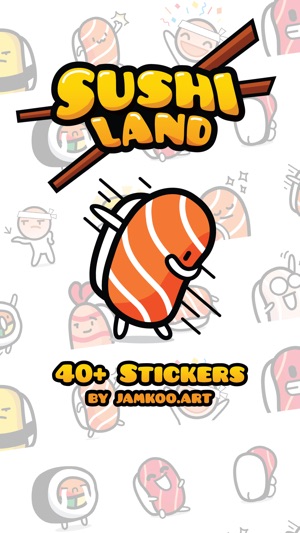 Sushi Land Stickers(圖1)-速報App