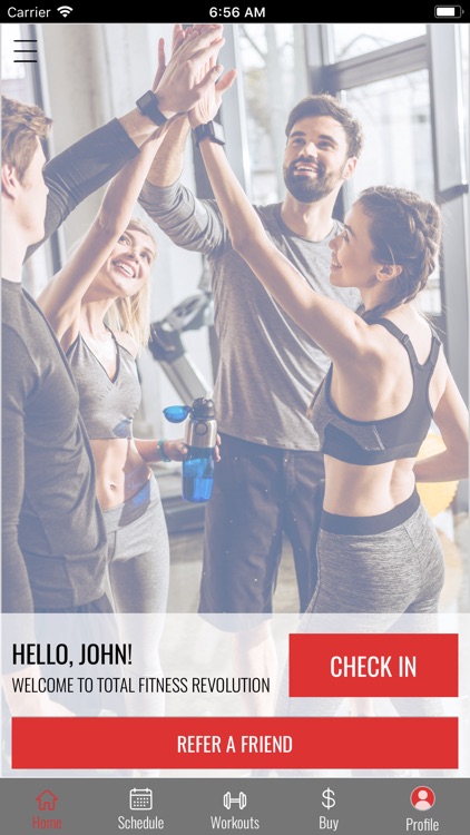 Total Fitness Revolution App