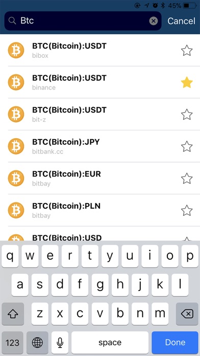BitUniverse - Bitcoin Price screenshot 4
