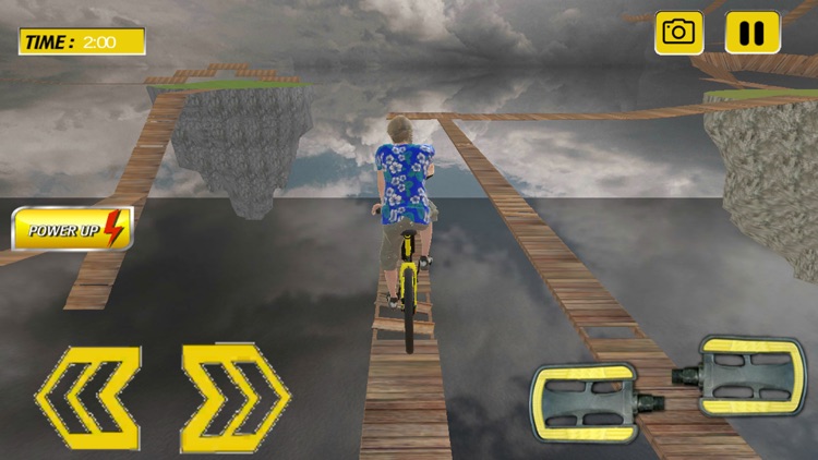 Impossible Bicycle Stunt race