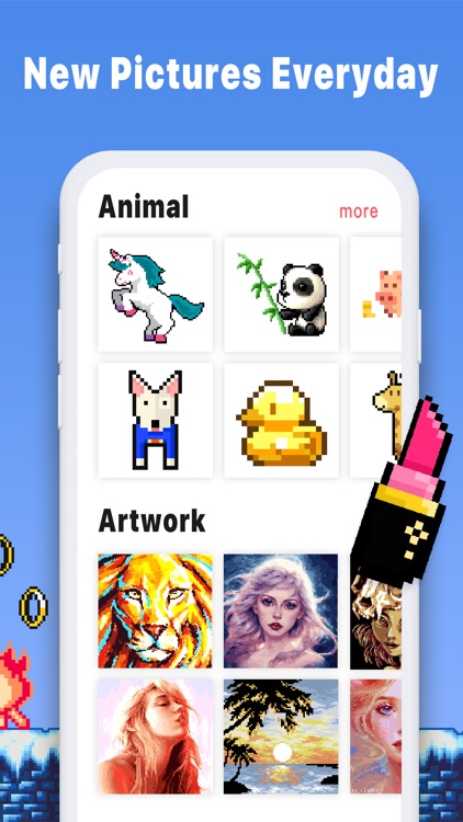 Pixel Art Book - Coloring Game