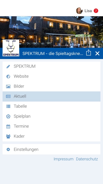 SPEKTRUM - die Spieltagskneipe