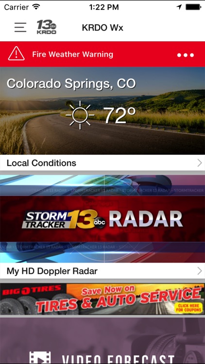 KRDO StormTracker 13 Weather