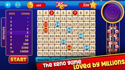 Keno: Lottery Casino Game screenshot 2