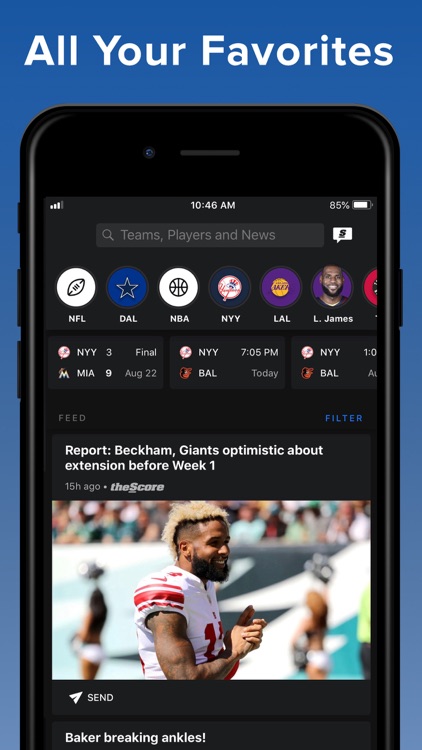 theScore: Sports News & Scores screenshot-6