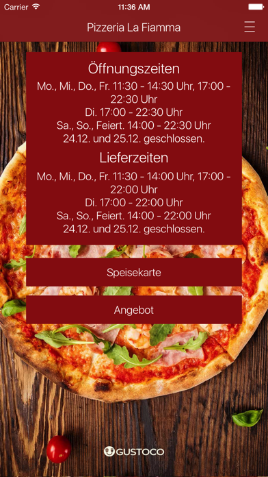 How to cancel & delete Pizzeria La Fiamma from iphone & ipad 1