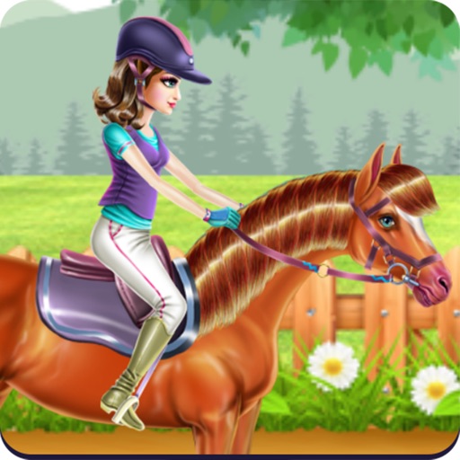 Horse Care and Riding Icon