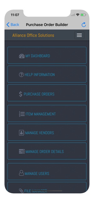 Purchase Order Builder