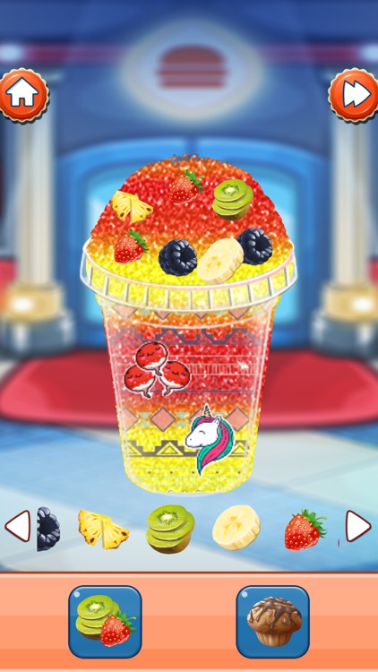 Ice Slushy Maker Rainbow screenshot-3