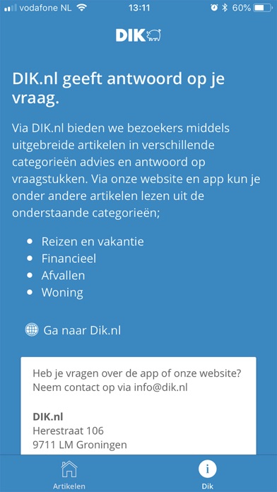 Dik.nl screenshot 2