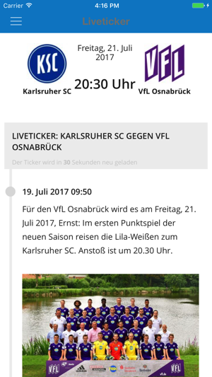 Mein VfL Osnabrück(圖2)-速報App