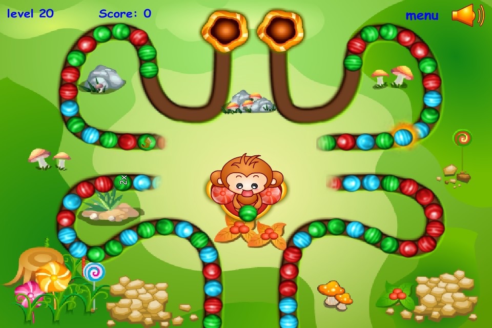 Monkey Marble Shooter screenshot 2