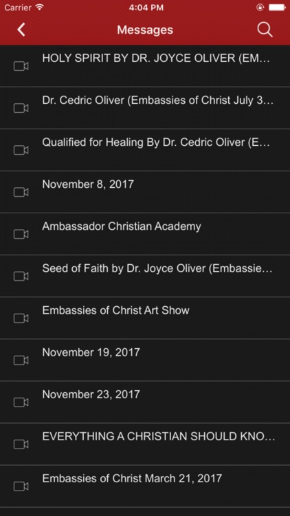 Embassies of Christ