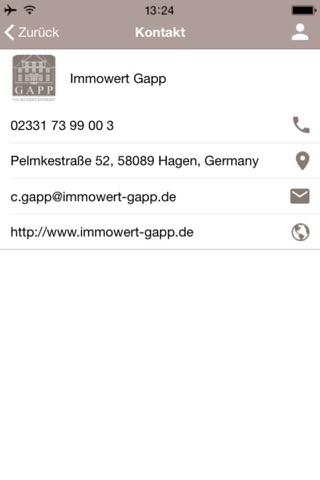 Immowert Gapp screenshot 2