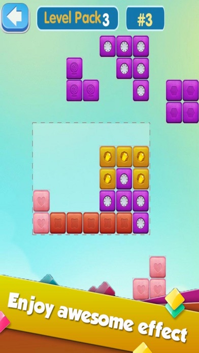 Cube Color Fill Game screenshot 2