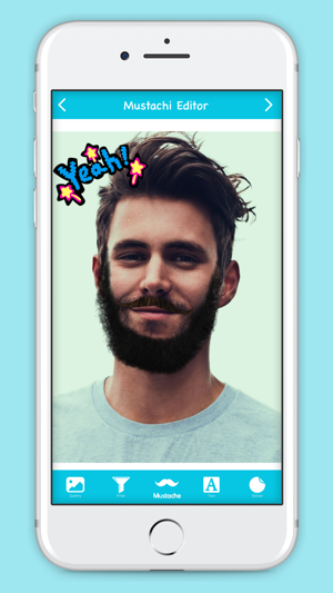Mustachi Photo Editor(圖2)-速報App
