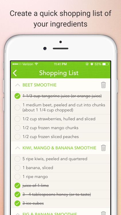 Smoothie Recipes Pro - Get healthy and lose weight