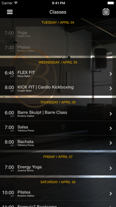 SevenBell Fitness screenshot 3