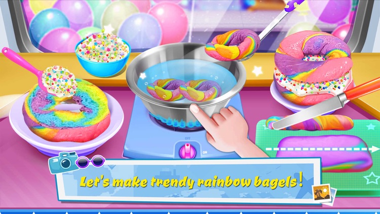 Rainbow Sweet Desserts Maker!