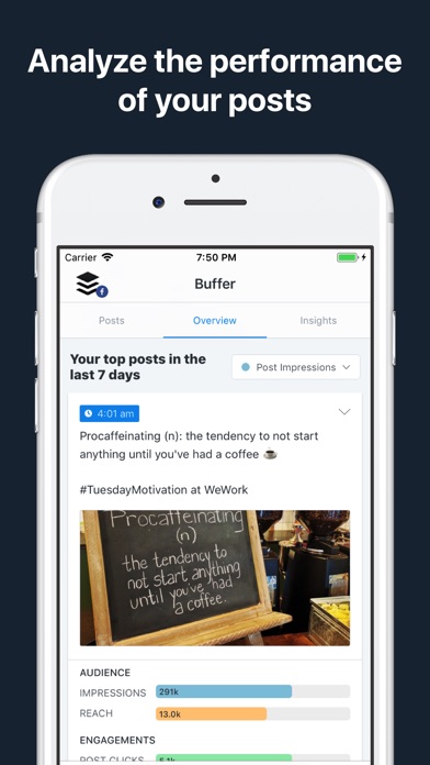 Buffer: Social Media Manager Screenshot
