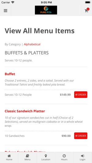 Pure Pita Catering(圖2)-速報App