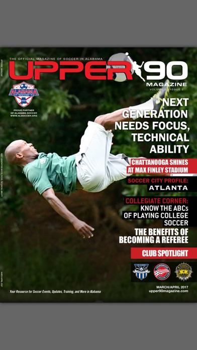Upper90 Magazine for Soccer screenshot 2