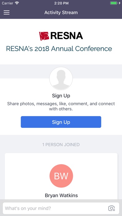 RESNA 2018 Annual Conference screenshot 2