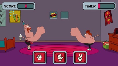 rock paper tummy-fun game screenshot 2