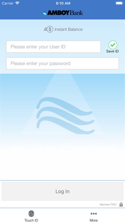 Amboy Bank's Mobile Banking
