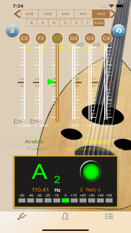 Oud Tuner - Tuner for Oud
