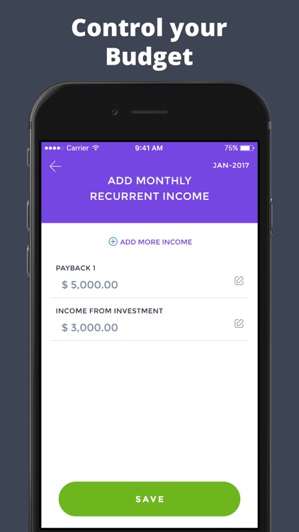 Ḃudget Planner