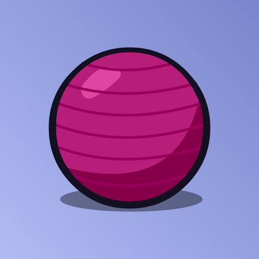 Stability Ball Workout Icon