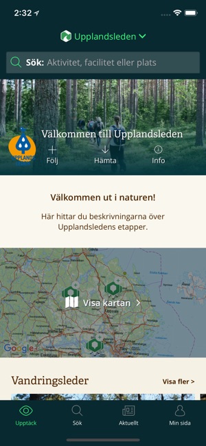 Upplandsleden på Naturkartan(圖1)-速報App