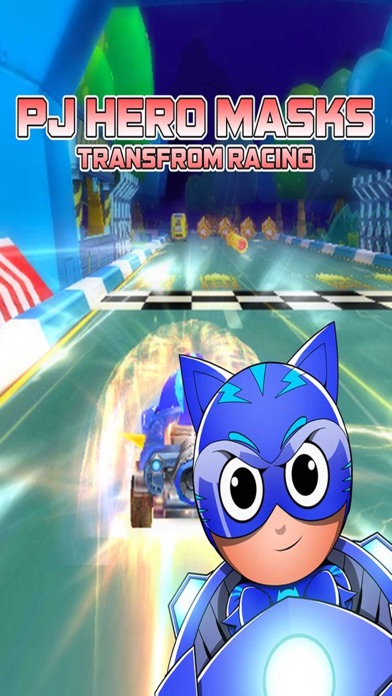 Cat Hero Kart Masks Racing screenshot 3