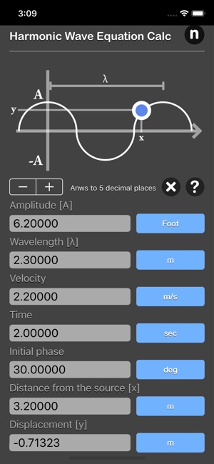 Harmonic Wave Equation Calc(圖5)-速報App