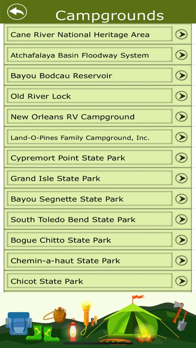 Louisiana Campgrounds & Trails screenshot 3