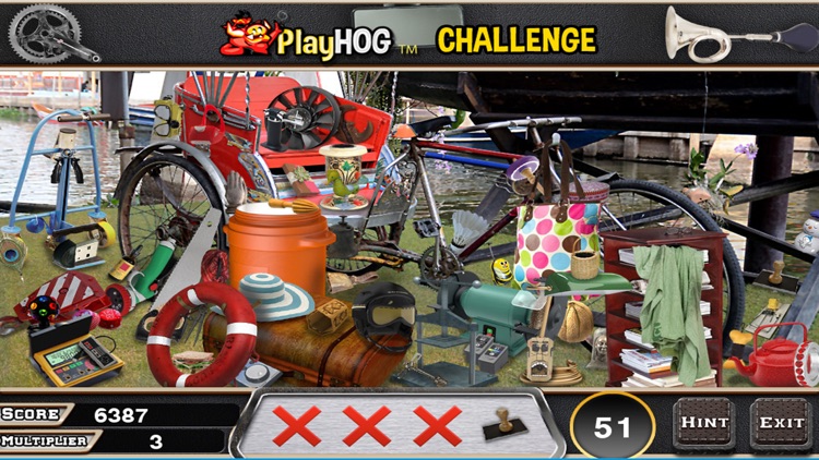 Tricycle Hidden Objects Games