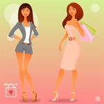 Girlish Women Shopping
