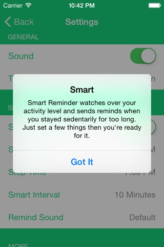 Step Counter & Smart Reminder screenshot 2